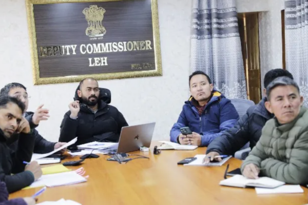 Leh DC reviews progress of Vibrant Villages and Centrally Sponsored Schemes